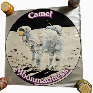 Camel Moonmadness 27x27 Promo Poster Vintage 1970s Janus Records Store Display